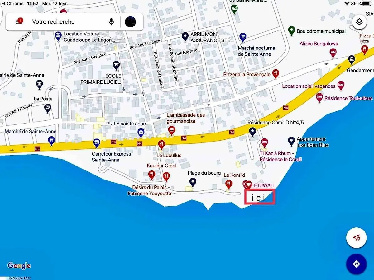 Club Marine 19 - Plage Ste Anne Acces Direct, Vue Mer, Piscine, Parking Sainte-Anne